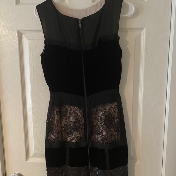 Jessica Simpson Velvet and Sequin Dress - Picture 2 of 3